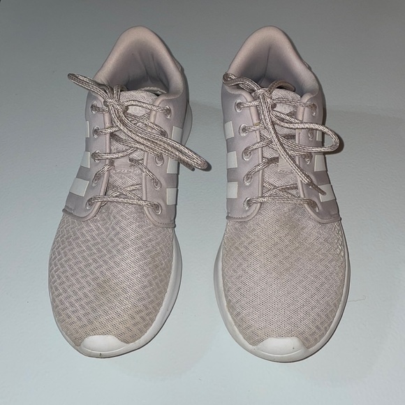 Adidas Cloudfoam QT Racer Ice Purple/White Size 8 Style B43758 EUC - Picture 2 of 6